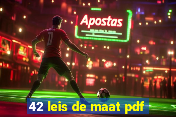 42 leis de maat pdf